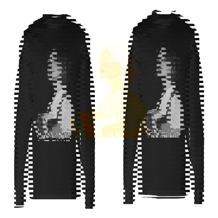 ヴィレット・シャーロット・ブロンテの古典心理小説 長袖Tシャツ