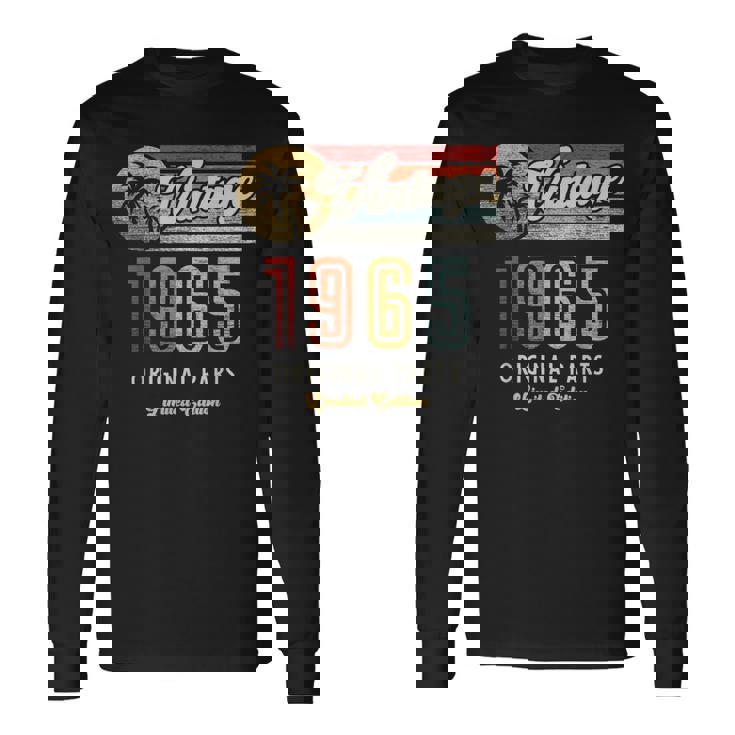 ヴィンテージ 1965 オリジナルパーツ パームス 60歳の誕生日 長袖Tシャツ