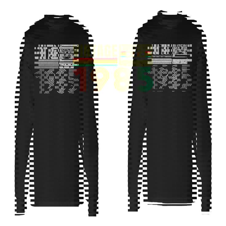 ヴィンテージ 1985 39歳の誕生日 39歳の誕生日プレゼント 長袖Tシャツ ギフトのアイデア