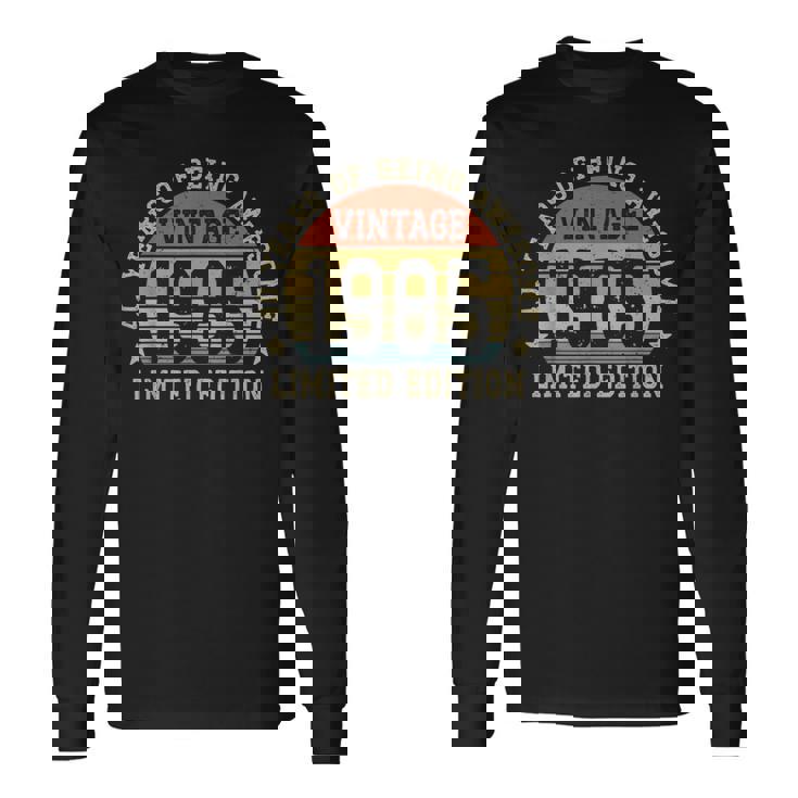 ヴィンテージ 1985年限定版 40歳の40歳の誕生日 長袖Tシャツ