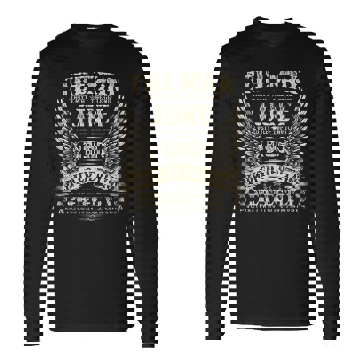 ヴィンテージ 39歳 男性 ギフト 1986年6月 39歳の誕生日 長袖Tシャツ