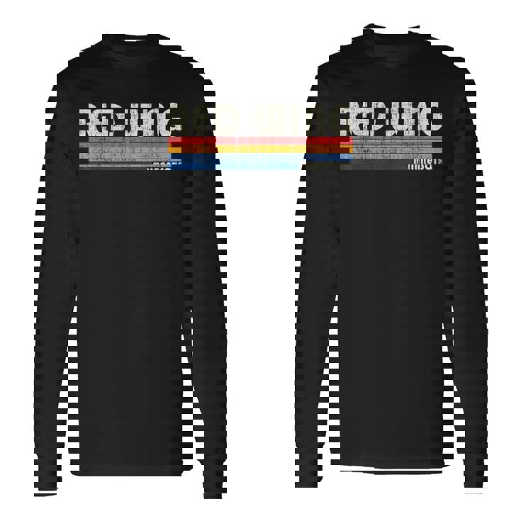 ヴィンテージ 70年代80年代スタイル レッドウィングmn 長袖Tシャツ