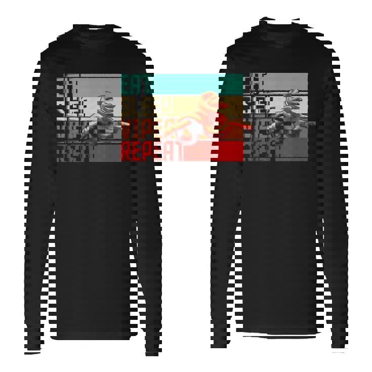 ヴィンテージ Eatleep Repeatiper 長袖Tシャツ