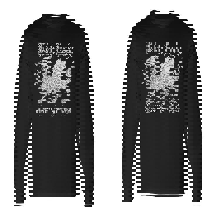 ヴィンテージ ウェールズ ラグビー シャツ ギフト 長袖Tシャツ