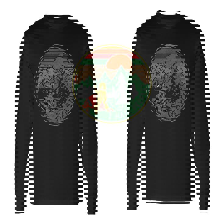 ヴィンテージ キャンプ I Hate People 面白いキャンプギフト 長袖Tシャツ