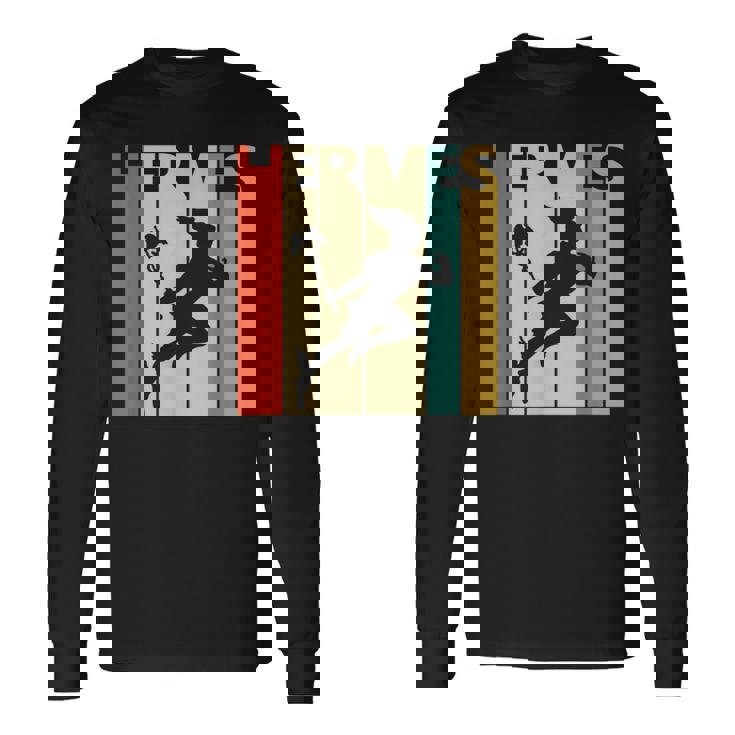 ヴィンテージ ギリシャ神話 神エルメス 長袖Tシャツ