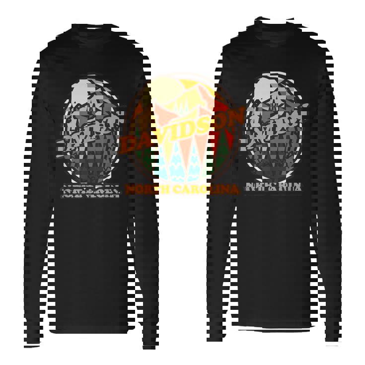 ヴィンテージ ハーレーダビッドソン ノースカロライナマウンテン ハイキングプリント 長袖Tシャツ