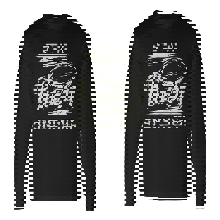 ヴィンテージ フィジー ラグビー 1924年以来 長袖Tシャツ