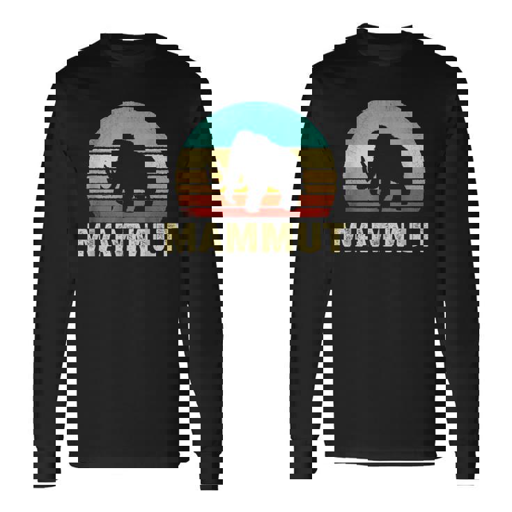 ヴィンテージ マムート サンセット レトロ 長袖Tシャツ