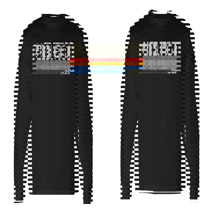 ヴィンテージ レトロ 70年代 80年代 スタイル ペンドルトンの故郷 Or 長袖Tシャツ