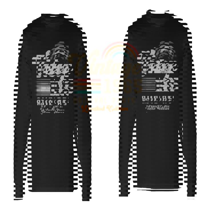 ヴィンテージ1965年、誕生年60年 レトロ 長袖Tシャツ