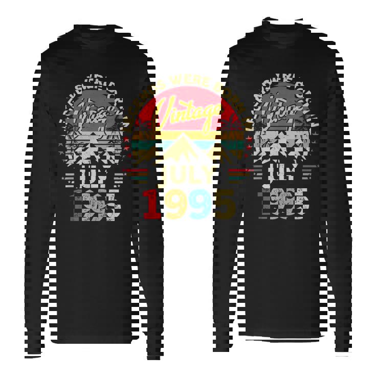 ヴィンテージ30歳の誕生日レジェンドは1995年7月に誕生しました。 長袖Tシャツ