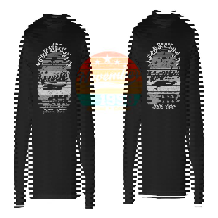 ヴィンテージ66歳の誕生日レジェンドは1958年11月に誕生しました。 長袖Tシャツ