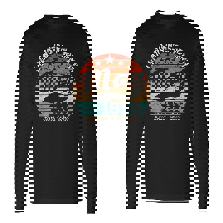 ヴィンテージ70歳の誕生日の伝説は1955年5月に誕生しました。 長袖Tシャツ