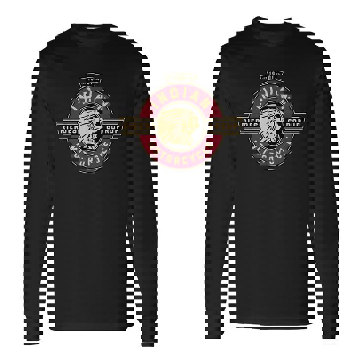 ヴィンテージインディアンライダーズグループ 長袖Tシャツ