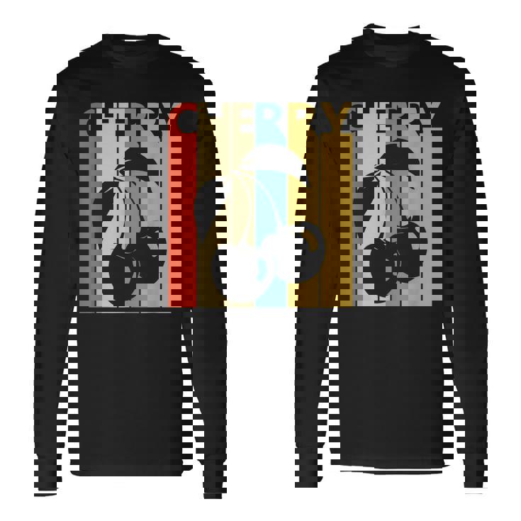 ヴィンテージチェリー 長袖Tシャツ