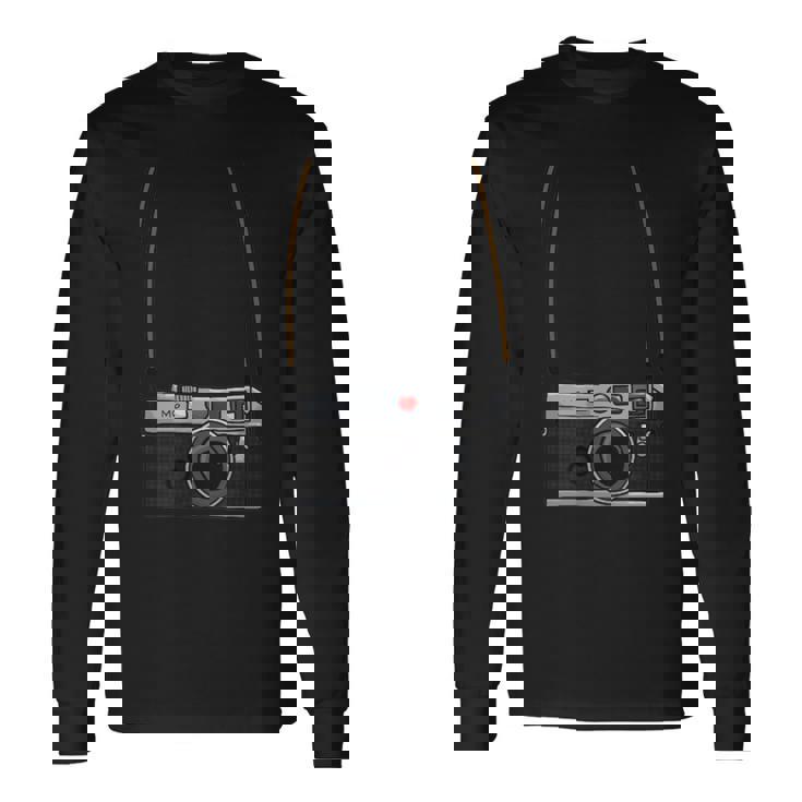 ヴィンテージフィルムカメラ 長袖Tシャツ