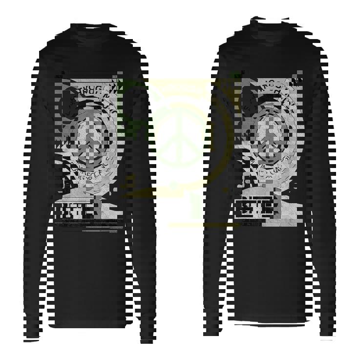 一緒により良い変化のために遊ぶ 長袖Tシャツ