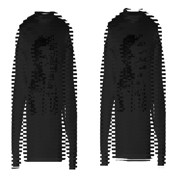 世界がすべてだよウィトゲンシュタイン 長袖Tシャツ