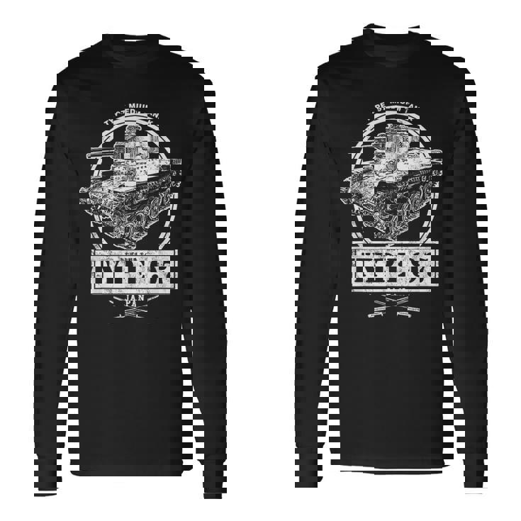 九七式中戦車 長袖Tシャツ