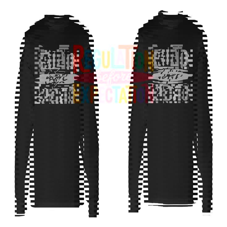 予想前の規制 おもしろセラピスト 職業 長袖Tシャツ