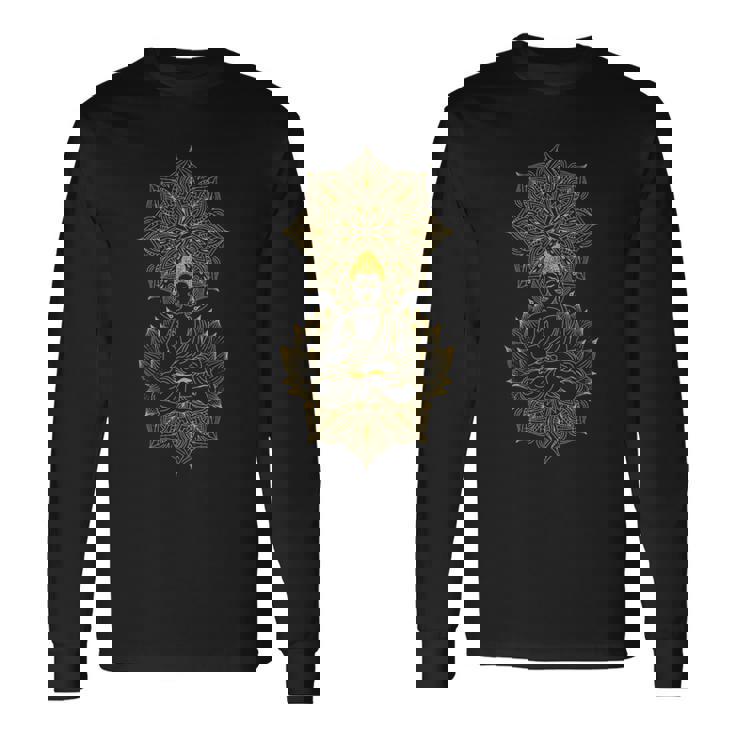 仏像デザイン 長袖Tシャツ ギフトのアイデア