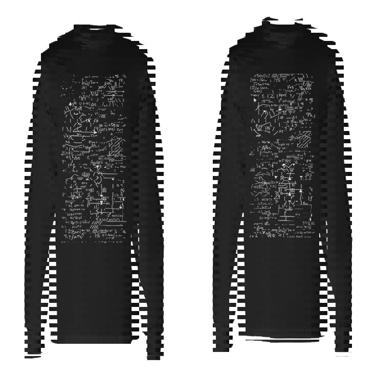 代数三角法微積分数学オタク 数学者 長袖Tシャツ