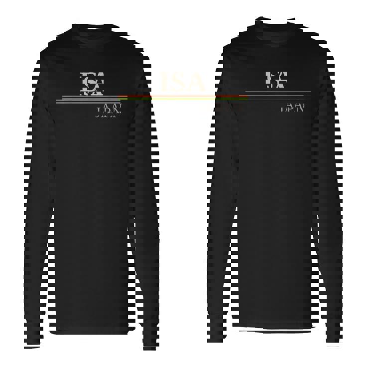 伊佐日本 長袖Tシャツ