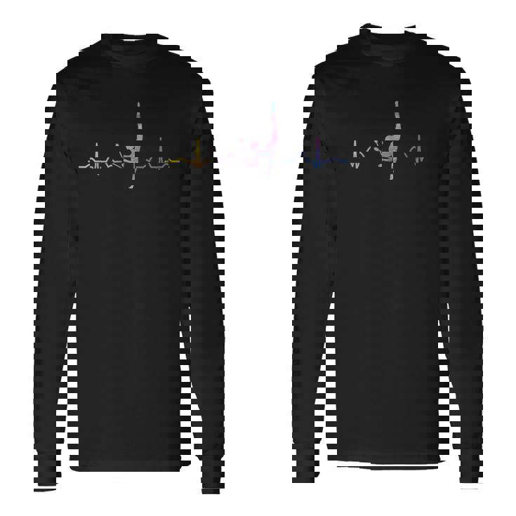 体操 クラブ ハートビート ガールズ キッズ 新体操 長袖Tシャツ