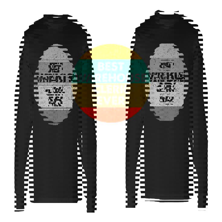 倉庫店員シャツ 長袖Tシャツ