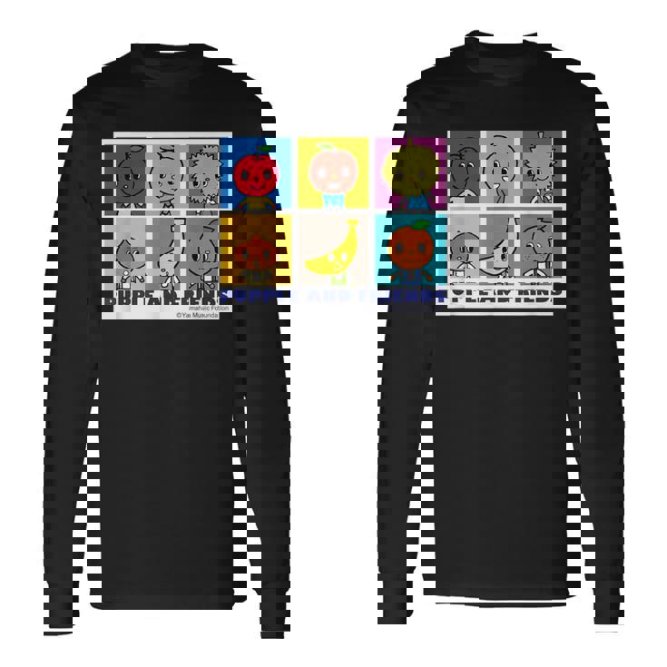 元気いっぱいおともだち 長袖Tシャツ