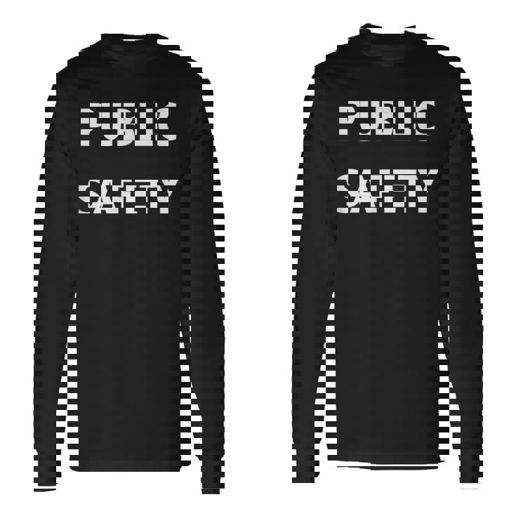 公安警備員 イベントスタッフオフィサー ジョブユニフォーム 長袖Tシャツ