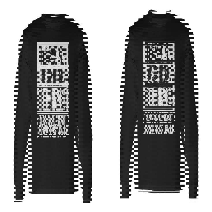 内田苗字名字 An Uchida Thing You Wouldn't Understand Family Name 長袖Tシャツ