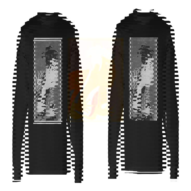 写楽《浮世絵》歌舞伎【日本・世界の名画】日本画 和柄 美術館アート 長袖Tシャツ