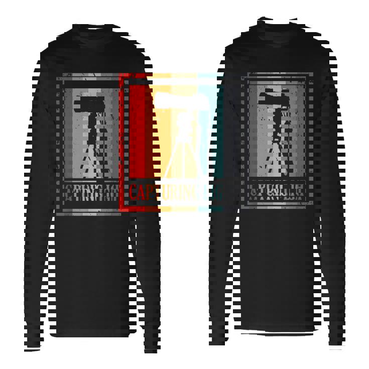 写真家 カメラ 写真撮影 デジタルカメラ 長袖Tシャツ