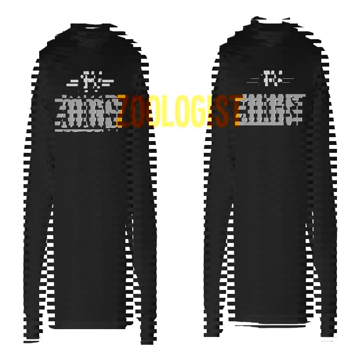 動物学者 動物愛好家 野生動物 生物学者 科学者 動物学 長袖Tシャツ