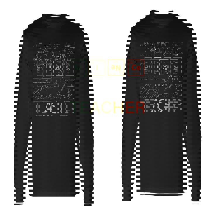 化学要素ラボサイエンス 長袖Tシャツ