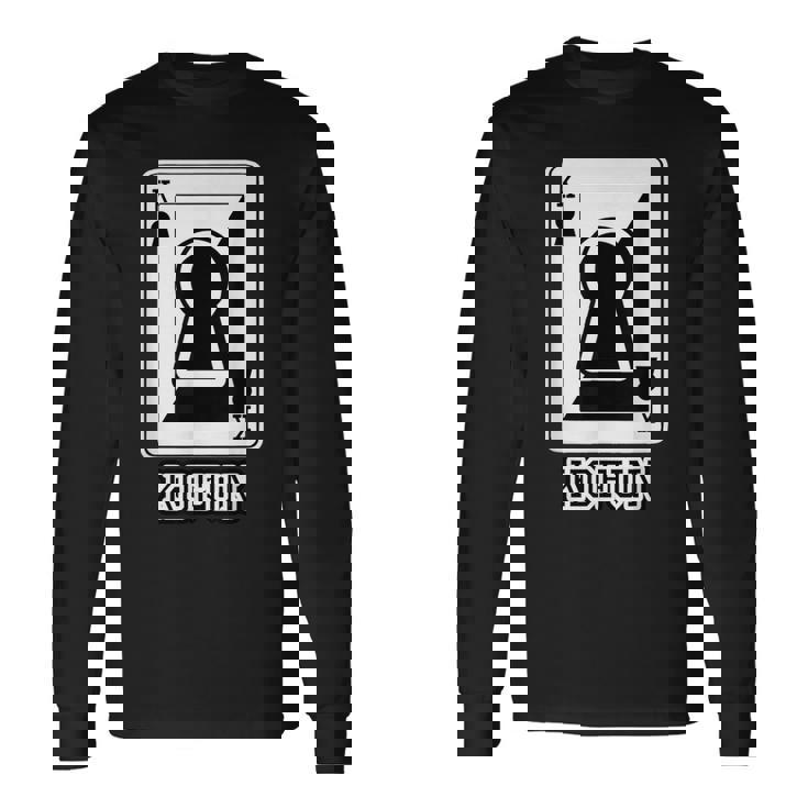 古墳《トランプのキング》パロディ【変なデザイン屋さん】歴史 かわいい イラスト 面白い おしゃれ 長袖Tシャツ