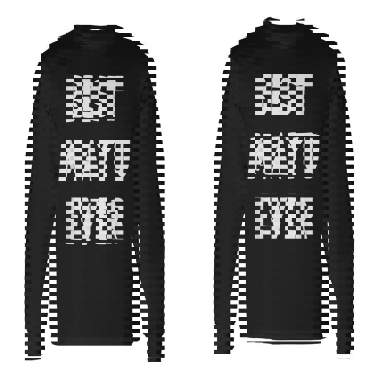 史上最高の Mayu 長袖Tシャツ