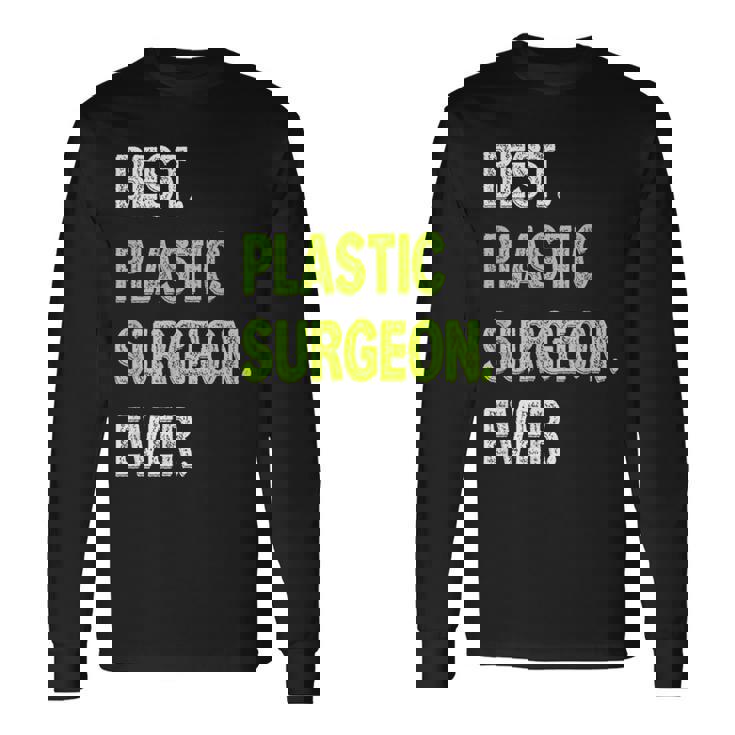 史上最高の形成外科医 長袖Tシャツ