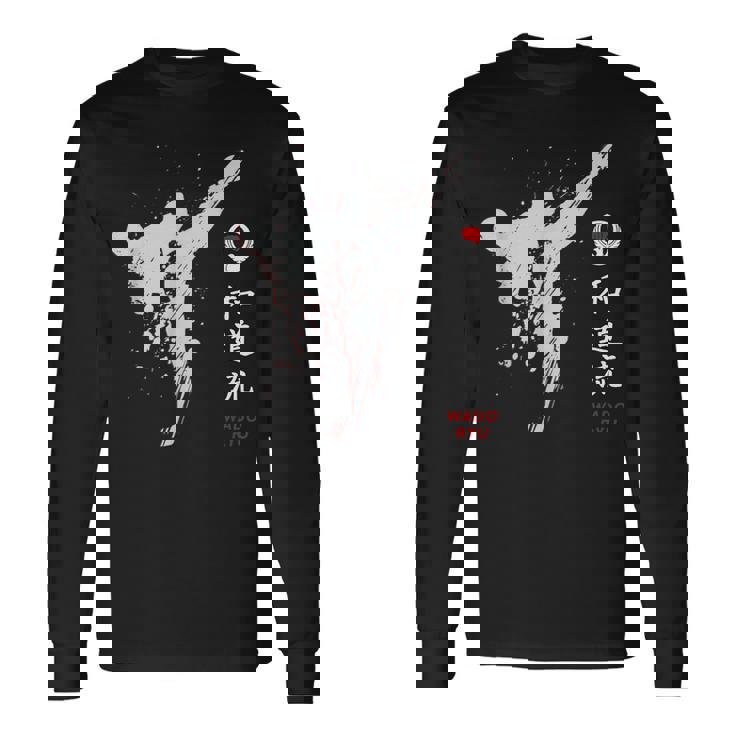 和道流空手 長袖Tシャツ