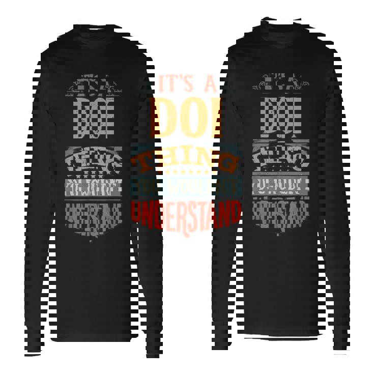 土井名 長袖Tシャツ