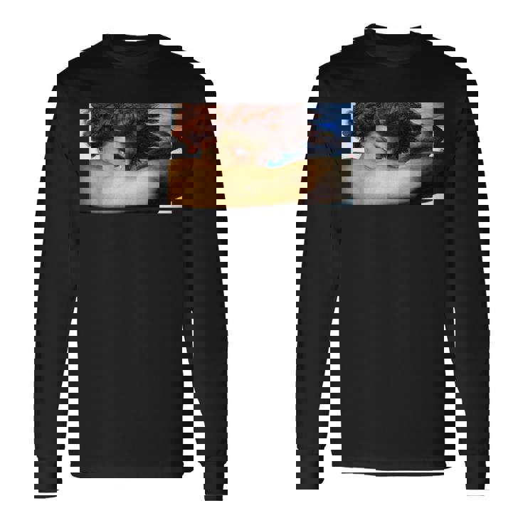 堕天使ルシファー・アレクサンドル・カバネル・ルネサンス ゴシック 長袖Tシャツ