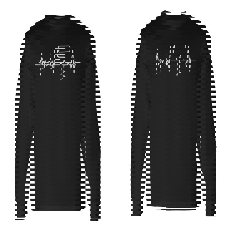 塗装ローラーパルスライン技能工 長袖Tシャツ