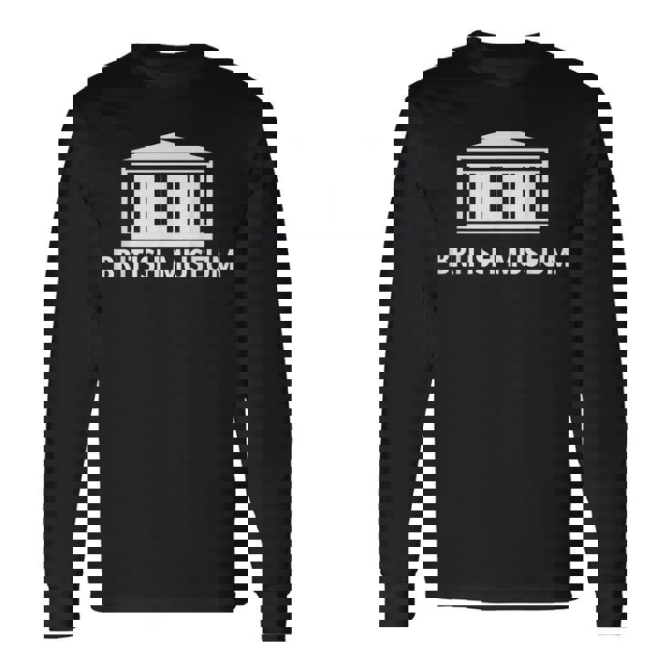 大英博物館 英国 お土産ギフト 長袖Tシャツ