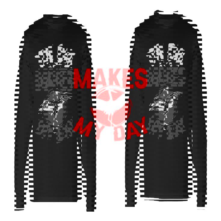 太極拳は私の日をつくる 太極拳 長袖Tシャツ