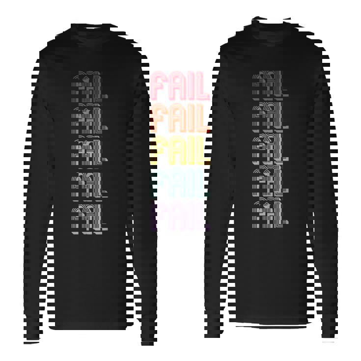 失敗 長袖Tシャツ