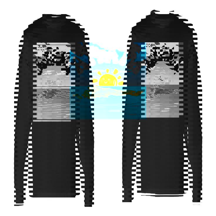 奄美大島 日本 奄美大島 日本 長袖Tシャツ