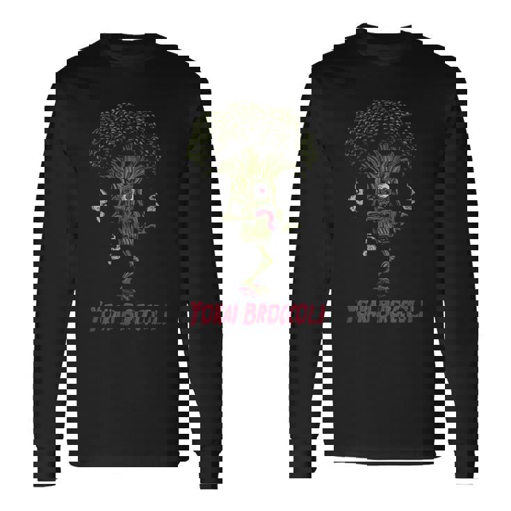 妖怪ブロッコリースピリット ハロウィン 長袖Tシャツ