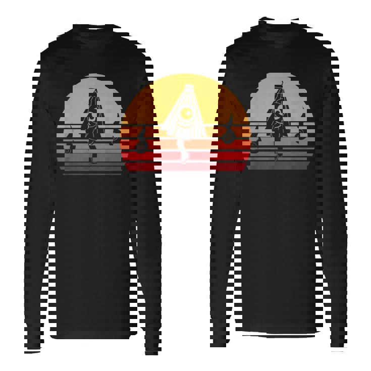 妖怪傘 カラカサ 日本ゴースト 長袖Tシャツ ギフトのアイデア